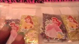 Final reveal for my December glitter mix group swap///contest/drawing
