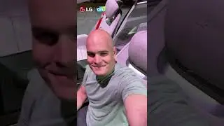 LG at CES 2024 : LG booth tour with JerryRigEverything - #shorts