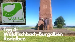 🌲Pfälzer Waldpfad (Tag 4):  Waldfischbach-Burgalben nach Rodalben  4K