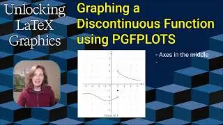 Graphing a Discontinuous Function with PGFPLOTS (Unlocking LaTeX Graphics Episode 56)