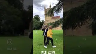 Old Man: is dancing By a Tree Mr. Wig