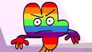 Four’s Elimination Song But Four Continuously Changes Color (BFB 21 Spoilers And Epilepsy Warning)