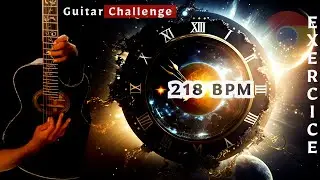 Acoustic Guitar Challenge ...! 218 Bpm Will you do it  ? (#arpeggio #acousticguitar )