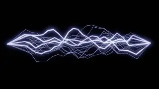 Lightning Effect Black Screen, Electrical Storm, Electric Discharges