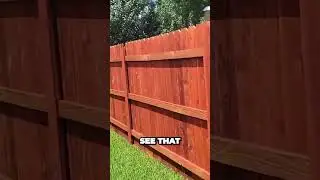 Uncovering a Suprising Transformation: Your Backyard Fence will Never Look the Same! 