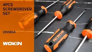WOKIN 4Pcs Screwdriver Set with Magnetic Tips
