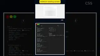 Animated Skeleton Loading Screens with HTML and CSS 🚀