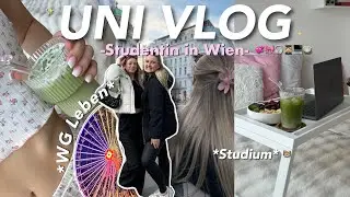 Uni Woche in meinem Leben 👩🏼‍🎓*productive Vlog* | Grundschullehramt, WG- Leben, Wien 💻🎧💌