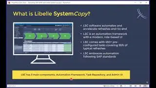Refreshing SAP HANA® with Libelle SystemCopy