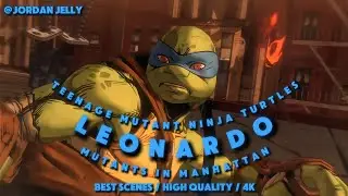 Teenage Mutant Ninja Turtles Mutants in Manhattan Leonardo Scp 4K High Quality