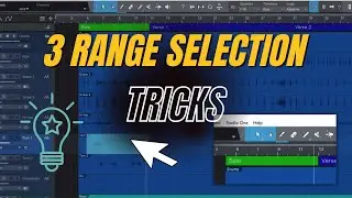 Three EASY Ways to Create Range Selections | PreSonus Studio One Tutorial