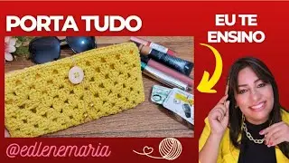 PORTA TUDO DE CROCHÊ