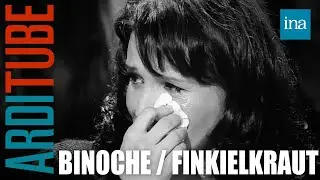 Juliette Binoche's tears in front of Alain Finkielkraut | INA Arditube