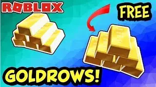 [FREE ITEM] How To Get the Goldrow (Roblox) - Gold Bar Headrow on Shoulders