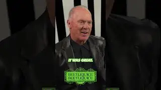 #michealkeaton Becoming Beetlejuice Again #beetlejuice #shorts