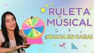 RULETA MUSICAL - ¡HECHA EN CASA! - HAZLA TU MISMO