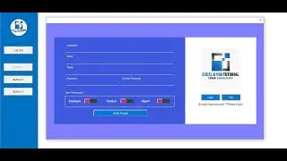 LOGIN FORM UI DESIGN VBA EXCEL | LOGIN MULTI LEVEL | LOGIN SHEET & USERFORM