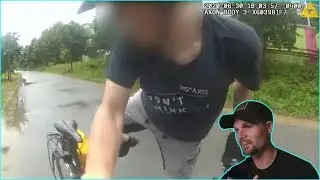 Cop takes bike from cyclist, but why?