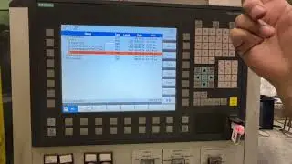 Sinumerik 840D sl: How to select a part program to EXECUTE in AUTO