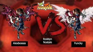 Nostale FR S1 : Roddyn : Alexbossss (SP2/6) vs Funcky (SP2/6) PvP C90