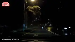 360 J511C Dashcam - Night 1