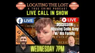 ***LIVE***  Where is Colin Arey