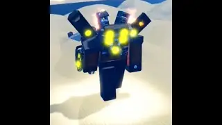 Damaged infected titan boombox VS Trio