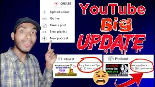 YouTube New Update | Youtube Podcasts | Earning Creators