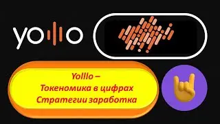 Yolllo – Токеномика в цифрах  Стратегии заработка