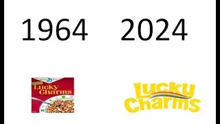 Ewolucja loga Lucky Charms 1964-2024