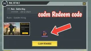 New codm Redeem code 2024 | Global Working Redeem code codm | cod Mobile Redeem code