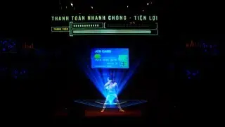 Múa tương tác Hologram JCB 2018 - Múa tương tác LED, Hologram tổng thể