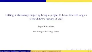 Hitting a Stationary Target by Firing a Projectile from Different Angles