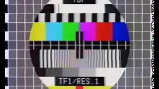 Диктор и конец эфира (TF1 Франция,1989)