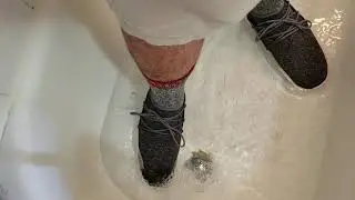 Vessi shoes waterproof test. They work!