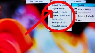 How to change keyboard font like Shruti , LMG arun gujarati indic language in windows11, 10,laptop