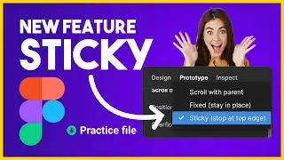 🔥🔥  sticky scroll animation figma tutorials by graphics guruji