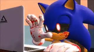 Sonic exe song I'M blue