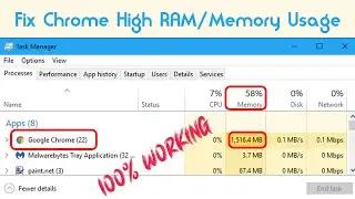 How To Fix Google Chrome High RAM/Memory Usage/Low Internet Speed on Windows 10 [Complete Guide]