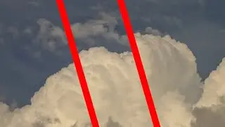 Billowing cumulus nimbus clouds