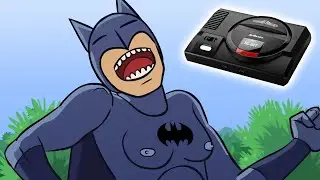 Happy Batman (Sega Mega Drive cover)