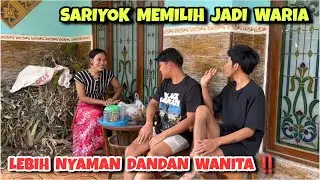 ALASAN SARIYOK MENJADI WARIA‼️LEBIH NYAMAN MEMAKAI BAJU WANITA
