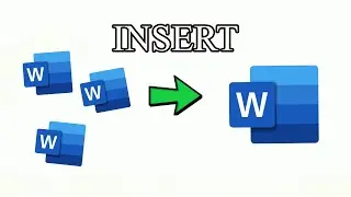 How to add MULTIPLE Word Documents into ONE [FAST&EASY]