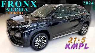 Maruti Fronx Alpha Turbo MT 2024 | Features | Price | Mileage | Interior | Exterior