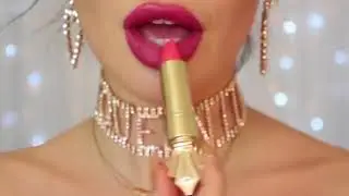 ASMR - Lipgloss & Lipstick application #8 - Relaxing Beautyland