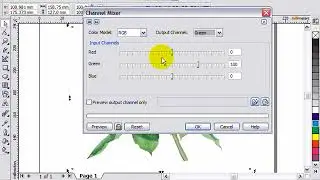 CorelDRAW Channel Mixer