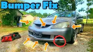 Fixing the RSX Bumper
