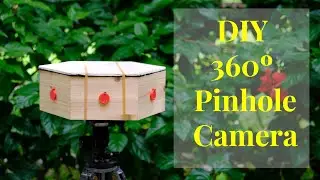 DIY 360 degree pinhole camera
