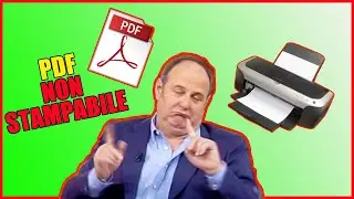 How to CREATE a NON-PRINTABLE PDF 📄🚫