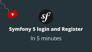 Symfony 5 Login and Registration | Symfony 5 Login and Registration using command line